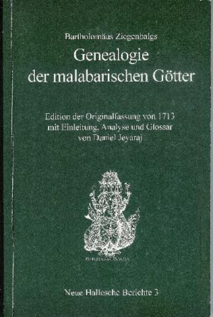 Der protestantische Missionar Bartholomäus Ziegenbalg (1682-1719) lebte 13 Jahre in Südindien und verfaßte im Jahre 1713 sein bahnbrechendes, religionsgeschichtliches Hauptwerk mit dem Titel "Genealogie der malabarischen Götter". Dieses Buch ist ein Meilenstein in der europäischen Erforschung der indischen Religionsgeschichte. Der bis heute aktuelle Text liegt nun erstmals in zuverlässiger Edition vor, versehen mit einer ausführlichen historischen Analyse und einem umfangreichen Glossar. Der Religionswissenschaftler Bartholomäus Ziegenbalg wird damit dem unverdienten Vergessen entrissen.