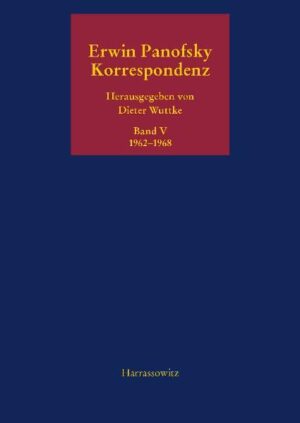 Erwin Panofsky. Korrespondenz 1910-1968 | Bundesamt für magische Wesen