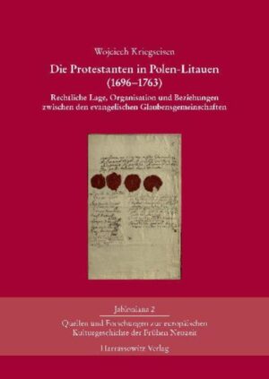 Nicht nur in der breiteren Öffentlichkeit Westeuropas, auch in der Forschung ist die Auffassung weit verbreitet, Polen-Litauen sei im Jahrhundert der Aufklärung ein Hort des Katholizismus gewesen. Ursächlich hierfür ist nicht zuletzt die Selbstdarstellung der Adelsrepublik, die sich in dieser Phase der Machtpolitik zweier aufstrebender Nachbarmächte-des orthodoxen Russland und des protestantischen Preußen-zu erwehren hatte und in der Betonung des katholischen Bekenntnisses einen Eckpfeiler kollektiver Identität und Staatsräson sah. Die einst so zahlreichen protestantischen Gemeinden stellten jedoch noch im 18. Jahrhundert eine konfessionell wie politisch bedeutende Minderheit dar, so das Ergebnis von Wojciech Kriegseisens Untersuchung, deren erste Auflage bereits 1996 in polnischer Sprache erschien. Auf der Grundlage breiter, bisher ungenutzter Quellenbestände zeichnet der renommierte Warschauer Historiker ein facettenreiches Bild der einzelnen evangelischen Glaubensgemeinschaften in Polen-Litauen. Dabei werden die Unionsbemühungen zwischen den evangelischen Kirchen ebenso detailliert nachgezeichnet wie die Binnenkonflikte zwischen Lutheranern und Reformierten. Erstmals werden überdies die wirtschaftlichen Grundlagen und die rechtlichen Existenzbedingungen der einzelnen Gemeinden in Polen und Litauen genauer untersucht. Da die Geschichte des Protestantismus in Polen-Litauen eng mit der Geschichte der Deutschen im alten polnischen Unionsstaat verbunden war, ist die Studie auch und gerade für die deutsche Frühneuzeitforschung von besonderem Interesse.