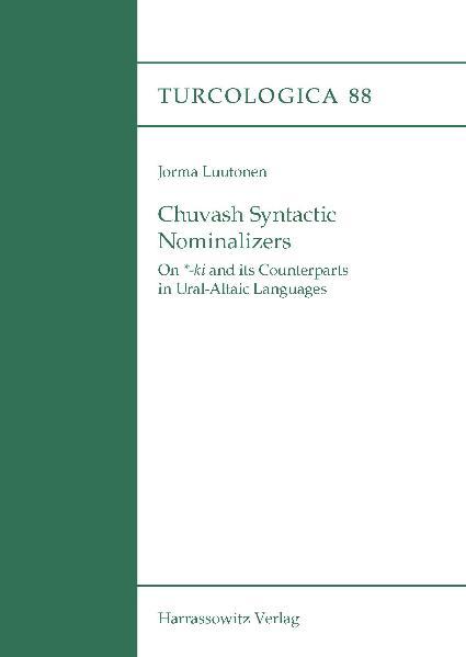 Chuvash Syntactic Nominalizers | Jorma Luutonen