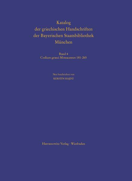 Codices graeci Monacenses 181-265 | Bundesamt für magische Wesen