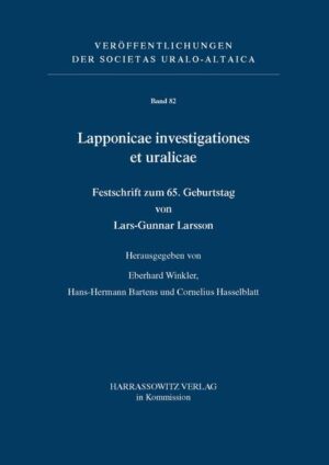 Lapponicae investigationes et uralicae. Festschrift zum 65. Geburtstag von Lars-Gunnar Larsson | Bundesamt für magische Wesen