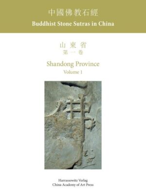 This is the first volume of an extensive series dedicated to the Buddhist stone sutras carved into stone in several Chinese provinces. The sutra texts in Shandong, dating from about 560 to 580, were cut into bare rock under the open sky. These little-known monuments are a major chapter in the history of art, in the Buddhist textual tradition, and in landscape design. The volume presents startling scripts on precipitous cliffs and massive boulders both in photographs taken at the sites and in rubbings made in ink. Not only does this corpus offer major religious texts, but it also makes available almost unknown calligraphic achievements. Among them are names of Buddhas, up to nine meters high, that were only discovered in the 1990s. All texts at a particular site, including the passages from the Buddhist sutras and the later colophons, have been completely documented, translated and analyzed. They shed new light on an exciting period in Chinese history, when the Middle Kingdom was intimately engaged with Inner Asia and even India. The foreign religion, which brought the anthropomorphic pantheon to China, manifests itself here in the quintessential Chinese medium of calligraphy. The research has been conducted by an international team led by the renowned scholar Professor Lothar Ledderose and supported by the Cultural Authorities in China. The volumes, bilingual in Chinese and English, are directed at a wide audience. They are jointly published by Harrassowitz and the China Art Academy in Hangzhou.