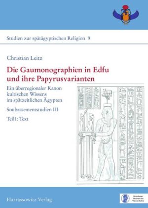 Die Gaumonographien in Edfu und ihre Papyrusvarianten | Bundesamt für magische Wesen