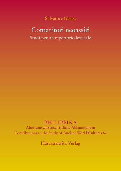 Contenitori neoassiri | Salvatore Gaspa