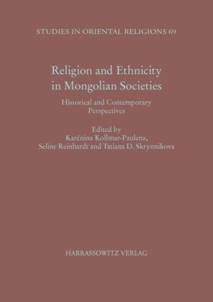 This volume about religion and ethnicity in Mongolian societies is the outcome of an international seminar organized in Switzerland in 2009. Ten contributions explore the interplay of religion and ethnicity in the Mongolian and Buryat-Mongolian regions, covering four hundred years of Mongolian and Buryat history. Drawing on methods of diverse scholarly disciplines, including religious studies, Tibetan and Mongolian studies, social anthropology and history, the issues addressed include Mongolian identity formations in the light of the Tibeto-Mongolian interface in the 17th century, Buryat religious survival in the colonial setting of 18th and 19th century Russia, the interplay of religion and politics in Buryatia, a case study of the famous “Imperishable Body” of Khambo Lama Itigelov, an analysis of the religious politics of the Buryat Traditional Sangha in today’s Republic of Buryatia, the role of Shamanism in the identity practices of Modern Buryatia, as well as the revival of “traditional” religions like Buddhism and Shamanism in Mongolia and the emergence of new religions, especially Christianity. Furthermore, two contributions provide in-depth analyses of the dominant theoretical approaches that inform Russian and Anglophone scholarship dealing with these questions.