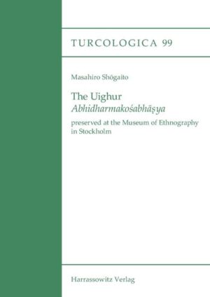 The Uighur Abhidharmako?abhasya | Masahiro Shogaito