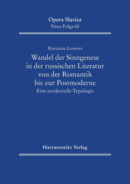 Wandel der Sinngenese in der russischen Literatur von der Romantik bis zur Postmoderne | Bundesamt für magische Wesen