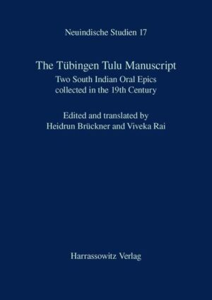 The Tübingen Tulu Manuscript | Heidrun Brückner, Viveka Rai