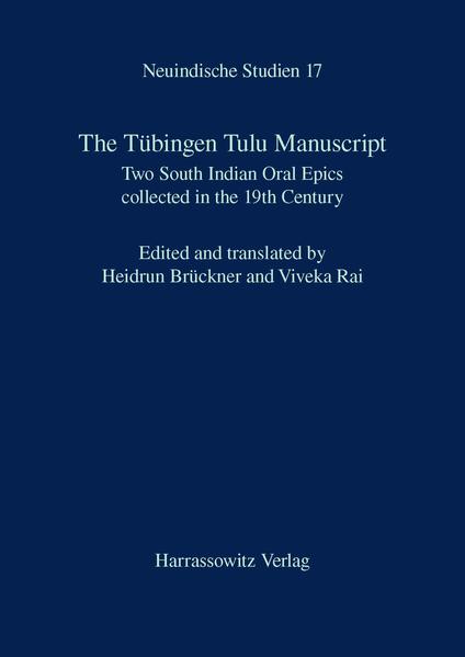 The Tübingen Tulu Manuscript | Heidrun Brückner, Viveka Rai