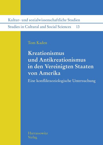 Die religiös begründete Ablehnung der Evolutionstheorie und Versuche, sie durch akzeptable Alternativen zu ersetzen, sind in den Vereinigten Staaten weit verbreitet. Während jedoch eine Mehrzahl der US-Amerikaner die Behandlung solcher kreationistischer Theorien im Schulunterricht befürwortet, werden diese nur von einer kleinen Zahl von Akteuren entwickelt und verbreitet. Tom Kaden beleuchtet in seiner religionssoziologischen Untersuchung die Geschichte dieser professionellen Kreationisten seit den 1960er-Jahren bis in die jüngste Vergangenheit und bezieht dabei systematisch die säkulare Opposition dagegen mit ein. Mithilfe der Feldtheorie Pierre Bourdieus zeigt er, wie Kreationismus in seinen verschiedenen Varianten als Resultat eines ständigen Aushandlungs- und Anpassungsprozesses professioneller Kreationisten und Antikreationisten verstanden und erklärt werden kann. Die Arbeit wurde mit dem Promotionspreis des Graduiertenzentrums Geisteswissenschaften der Research Academy Leipzig 2014 und mit dem Rolf-Kentner-Dissertationspreis des Heidelberg Center for American Studies 2015 ausgezeichnet. Link zum Heidelberg-Center for American Studies: http://www.zv.uni-leipzig.de/forschung/ral/informationen-zur-research-academy/promotionspreise.html