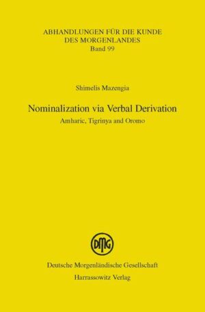 Nominalization via Verbal Derivation | Shimelis Mazengia