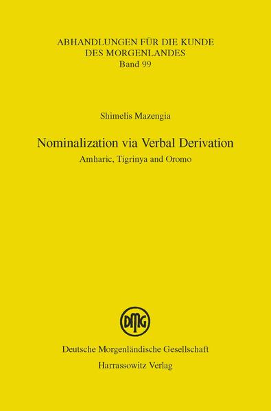 Nominalization via Verbal Derivation | Shimelis Mazengia