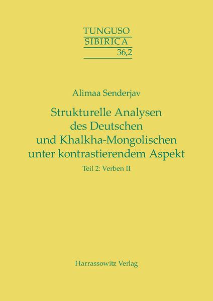 Strukturelle Analysen des Deutschen und Khalkha-Mongolischen unter kontrastierendem Aspekt | Bundesamt für magische Wesen