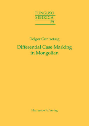 Differential Case Marking in Mongolian | Dolgor Guntsetseg