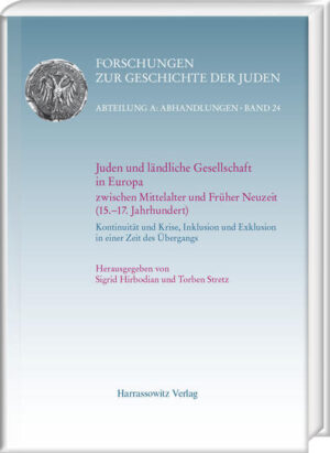 Juden und ländliche Gesellschaft in Europa zwischen Mittelalter und Früher Neuzeit (15.?17. Jahrhundert) | Bundesamt für magische Wesen