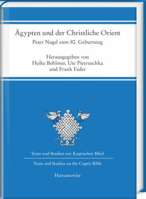 Aus gutem Grund bildet die Festschrift zu Ehren von Peter Nagels 80. Geburtstag den Auftakt für die neue Reihe Texte und Studien zur Koptischen Bibel, denn Peter Nagel ist einer der bedeutendsten Spezialisten für die Überlieferung des koptischen Alten Testaments, zu dessen wichtigsten Wirkungsfeldern die Erforschung der koptischen Sprache und der Kultur und Religion des spätantiken und byzantinisch-frühislamischen Ägypten zählen. In 22 Beiträgen spiegeln Schüler und Kollegen des Jubilars nicht nur die koptologischen Schwerpunkte seiner Tätigkeit, sondern die gesamte Spannbreite seiner wissenschaftlichen Interessen, die auch die Sprachen und Kulturen des christlichen Orients namentlich in Syrien, Nubien und Äthiopien sowie das pharaonische Ägypten einschließen. Vier Beiträge zur Geschichte und Forschungsgeschichte des christlichen Orients führen den Leser bis hinein in die Neuzeit und Gegenwart und runden so die Festgabe zu einem umfassenden Einblick in ein breites Forschungsspektrum ab, das durch das wissenschaftliche Lebenswerk Peter Nagels nachhaltig geprägt wurde.