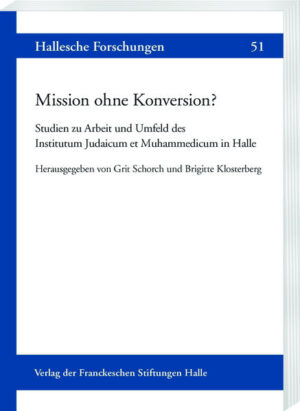 Das im Jahre 1728 von Johann Heinrich Callenberg (1694-1760) gegründete Institutum Judaicum et Muhammedicum in Halle war die erste Missionsanstalt für Juden und Muslime im Protestantismus. Sie wurde nahezu vollständig durch Spenden finanziert. Band 51 der Halleschen Forschungen schlägt einen Bogen von der Vorgeschichte bis zur Wirkungsgeschichte des Instituts, fragt nach den Strategien und Praktiken zur Missionierung von Juden und Muslimen sowie nach der wechselseitigen Beeinflussung von Christentum und Judentum im Umfeld des Institutum Judaicum et Muhammedicum. Dabei stehen die Begriffe „Mission“ und „Konversion“ in einem spannungsreichen Diskurs: Während mit dem Begriff „Mission“ die christliche Perspektive eingenommen wird, rückt der Begriff „Konversion“ die jüdische Perspektive in den Fokus und nimmt die Adressaten der Institutsarbeit selbst in den Blick. Während die Missionsarbeit an Hand der zahlreichen, überlieferten Quellen aufgezeigt und interpretiert werden kann, ist eine bemerkenswerte Diskrepanz zu den tatsächlich erfolgten Konversionen zu konstatieren, über welche die Quellen weitgehend schweigen.