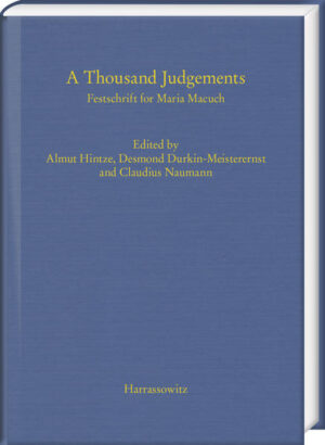 A Thousand Judgements | Claudius Naumann, Almut Hintze, Desmond Durkin-Meisterernst