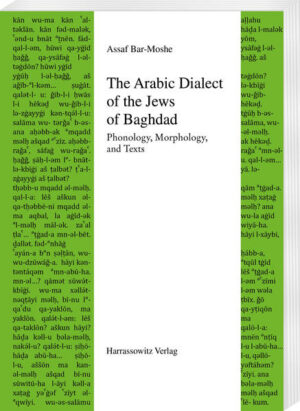 The Arabic Dialect of the Jews of Baghdad | Assaf Bar-Moshe