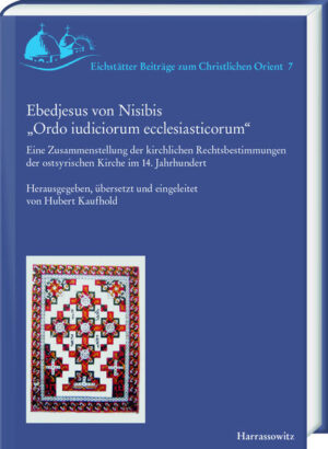 Ebedjesus von Nisibis Ordo iudiciorum ecclesiasticorum | Bundesamt für magische Wesen
