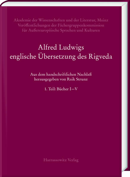 Alfred Ludwigs englische Übersetzung des Rigveda (18861893) | Bundesamt für magische Wesen