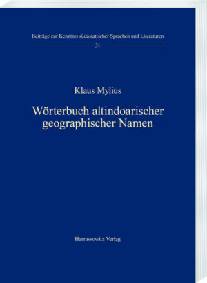 Wörterbuch altindoarischer geographischer Namen | Klaus Mylius