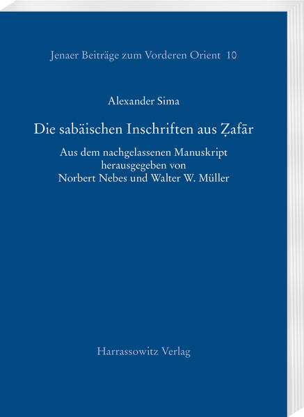 Die sabäischen Inschriften aus ?af?r | Bundesamt für magische Wesen