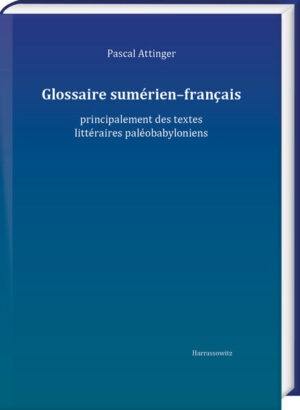 Glossaire sumérienfrançais | Pascal Attinger