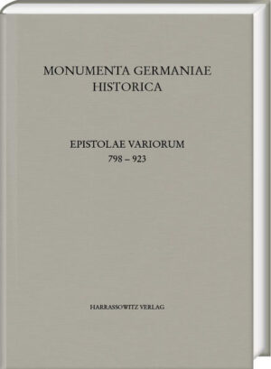 Epistolae variorum 798-923 | Isolde Schröder