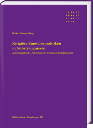 Religiöse Emotionen wurden in Selbstzeugnissen nicht einfach nur zum Ausdruck gebracht oder dokumentiert, der praktische Sinn dieser Schreibvorgänge-in Tagebüchern, Briefen, Gebeten oder Autobiographien-lag vielmehr darin, das eigene Fühlen mit den Anforderungen oder dem Angebot religiöser Konzepte zu synchronisieren oder sich bewusst in Opposition zu diesen Anforderungen zu positionieren. Damit wurde der Akt des Schreibens oder auch des Sprechens zu einem hochgradig persönlichen und zugleich emotionalen Handlungsvollzug. Der von Ulrike Gleixner herausgegebene Sammelband geht der Frage nach, ob in den Selbstzeugnissen, in denen Religion einen zentralen Stellenwert einnimmt, vorab gefasste religiöse Gedanken und Gefühle der Schreibenden niedergeschrieben werden, oder ob diese Emotionen erst im Schreibprozess selbst hervorgebracht werden. Es zeigt sich, dass religiöses autobiographisches Schreiben ein hochgradig performativer Akt war. Dieser Befund gilt für die Vormoderne wie für die Neuzeit und beansprucht Gültigkeit über christliche Schreibpraktiken hinaus.