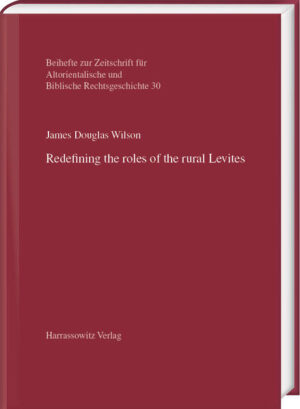 The Levites in the book of Deuteronomy are portrayed in the cultic and social spheres of Israel. According to the prevailing interpretation of Israel’s cultic development, especially in the wake of cultic centralization, the Levites transitioned from their roles as local high place priests to that of the locally unemployed and impoverished. Utilizing ritual, sociological and anthropological criticism, and drawing from the portrayal of the Levites in and outside of Deuteronomy, James Douglas Wilson's study considers an alternative perspective on roles and functions of the Levites within Israel’s gates. Its purpose is to demonstrate that these “rural” Levites did not entirely lose their local cultic roles, but that they may have been responsible for performing several social-level tasks which corresponded to their cultic roles based on their permanent duties in the sanctuary and their overall function as socio-cultic mediators and ritual specialists. Their roles are generally described in the Old Testament as “guard duty” and “manual labor,” but more specifically it is asserted here that the rural Levites performed local scribal duties associated with the triennial tithe and legal cases and performed ritual duties related to local meat consumption.