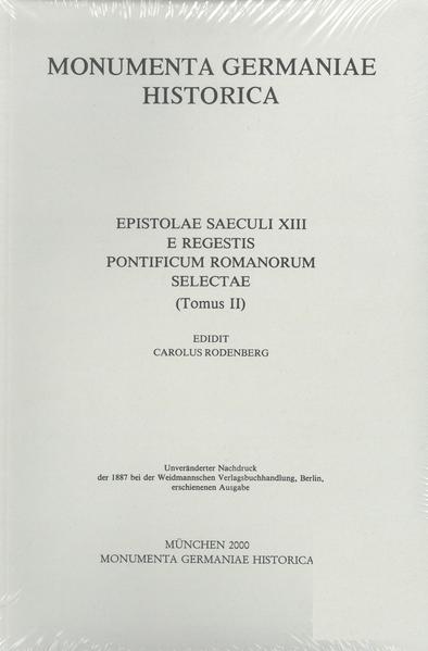 Epistolae saeculi XIII e regestis pontificum Romanorum selectae 2 | Karl Rodenberg