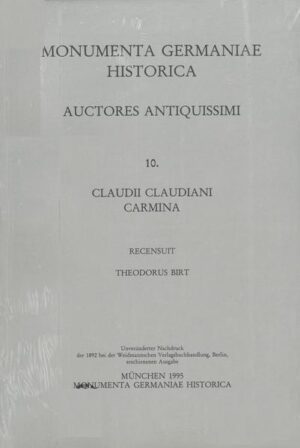 Claudii Claudiani Carmina | Theodor Birt