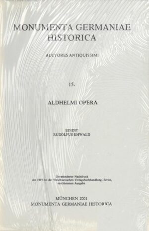 Aldhelmi Opera | Rudolf Ehwald