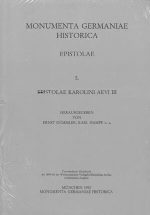 Epistolae Karolini aevi (III) | Ernst Dümmler, Karl Hampe