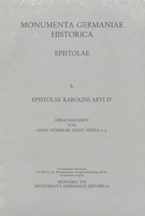 Epistolae Karolini aevi (IV) | Ernst Dümmler, Ernst Perels