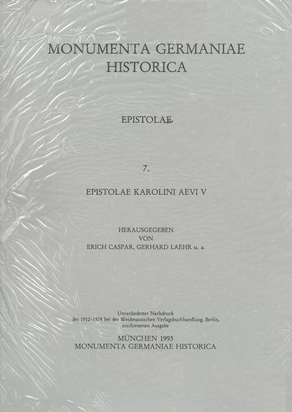 Epistolae Karolini aevi (V) | Erich Caspar, Gerhard Laehr