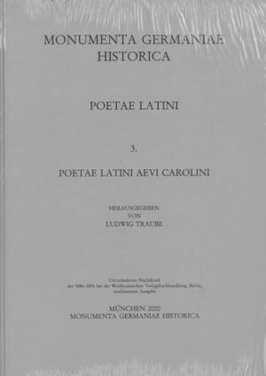 Poetae Latini aevi Carolini (III) | Ludwig Traube