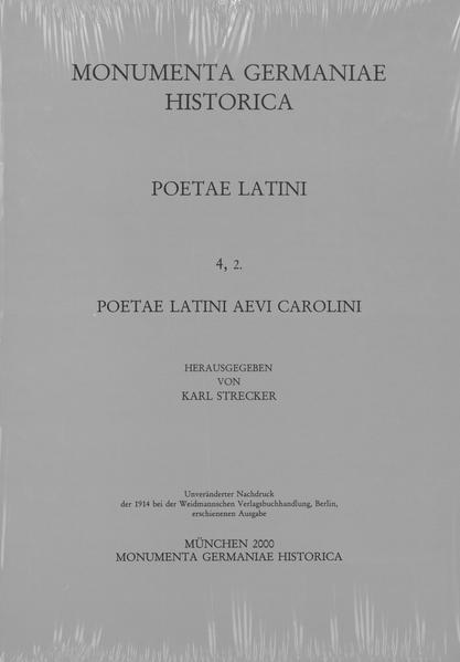 Poetae Latini aevi Carolini (IV) | Karl Strecker