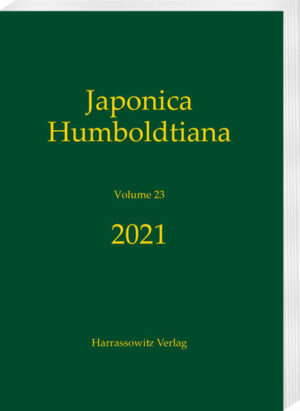 Japonica Humboldtiana 23 (2021) | Markus Rüttermann, Michael Kinski, Klaus Kracht