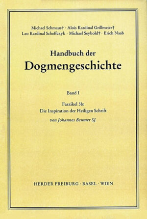 Dieser Band ist aus der Reihe "Handbuch der Dogmengeschichte". Die Bände können als Fortsetzung oder auch einzeln bezogen werden. Nähere Informationen erhalten Sie bei unserem Kundenservice unter der Tel.-Nr. 0049(0)761/2717-300 oder per E-Mail: kundenservice@herder.de