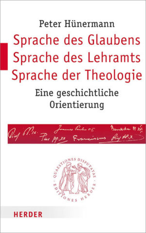 Auf Basis von phänomenologischen Überlegungen und Texten des II. Vatikanums zeigt der Autor die Differenzierung zwischen der unmittelbaren Sprache des Glaubens und den Sprachen des Lehramtes wie der Theologie auf, die heute eine der Ursachen für den Auszug vieler Gläubige aus der Kirche ist.