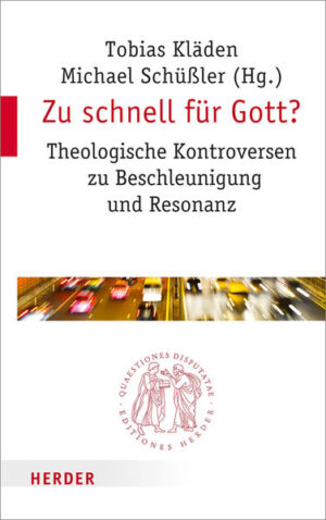 Viele Gegenwartsanalysen sehen in der Beschleunigung das zentrale Kennzeichen modernen Lebens. Dem renommierten Soziologen Hartmut Rosa zufolge können sich moderne Gesellschaften nur dynamisch stabilisieren durch beständiges Wachsen, Steigern und Intensivieren. Entfremdung und Beziehungslosigkeit sind dabei jedoch eine weit verbreitete Folge. Anzustreben sind, so Rosa, resonante Weltbeziehungen, die sich etwa im Erleben von Liebe, Freundschaft, Kunst, Natur, aber auch Religion finden lassen. In Band 286 der Reihe Quastiones Disputatae werden die vielbeachteten Thesen Rosas zu Beschleunigung und Resonanz aus theologischen Perspektiven kontrovers diskutiert und die Herausforderungen der beschleunigten Gegenwart für exemplarische Felder kirchlicher Praxis durchgespielt. Mit Beiträgen von: Rainer Bucher, Ottmar Fuchs, Stefan Gärtner, Bernhard Grümme, Friedhelm Hengsbach SJ, Hans-Joachim Höhn, Georg Horntrich, Ottmar John, Tobias Kläden, Kristin Merle, Martin Rohner, Hartmut Rosa, Michael Schüßler, Martin Spaeth, Stephan Winter, Hubert Wissing und Hildegard Wustmans.