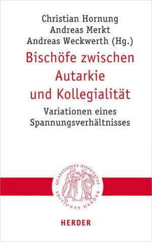 Band 301 der Reihe Quaestiones disputatae präsentiert aktuelle kirchenhistorische Forschungen zum Bischofsamt und den kirchlichen Synoden von der Antike bis in die Gegenwart. Selten wurde bislang beides gemeinsam in den Blick genommen: der kollegiale und der individuale Aspekt des Themas, das Miteinander des örtlichen und des überörtlichen Dienstes des Bischofs und damit auch das Verhältnis von Einzelbischof und Bischofskollegium. Der vorliegende Band thematisiert demgegenüber genau dieses Spannungsfeld zwischen Autonomie und Eigenverantwortung des Ortsbischofs in seinem Wirken für seine Lokalkirche auf der einen Seite und dem kollegialen, aber auch hierarchischen Zusammenwirken der Bischöfe (speziell, aber nicht nur auf Synoden) auf der anderen Seite. Diese Verbindung beider Aspekte leistet allein schon die Mischung der Beiträge, die mit ihren unterschiedlichen Schwerpunkten von Porträts einzelner Bischöfe bis hin zu Studien über die Intensivform kollegialen Handelns auf den Synoden zwischen den beiden Spannungspolen oszillieren. Vor allem aber thematisiert das Gros der Aufsätze ausdrücklich historische Kompetenzverschiebungen und Machtkämpfe, Kommunikationsweisen und Aushandlungsprozesse, die sich aus der Polarität zwischen Eigenständigkeit und Kollegialität der Bischöfe, zwischen ihrer Autarkie und ihrer Einbindung in überregionale Strukturen ergeben. Mit Beiträgen von: Johannes Hofmann, Christian Hornung, Karl Kardinal Lehmann, Andreas Merkt, Georg Schöllgen, Johanna Schmid, Joachim Schmiedl, Hans Reinhard Seeliger, Andreas Weckwerth und Dietmar W. Winkler