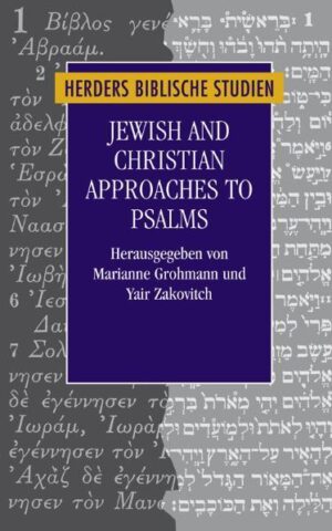 Die Psalmen sind für Judentum und Christentum zentrale Bibeltexte. Der Band untersucht, was jüdische und christliche Zugänge zur Psalmeninterpretation verbindet und was sie unterscheidet.