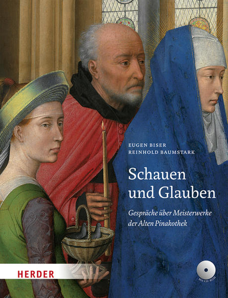 In kurzen und prägnanten Dialogen entfalten der Religionsphilosoph Eugen Biser und der Kunsthistoriker Reinhold Baumstark die religiöse Thematik ausgewählter Gemälde der weltberühmten Sammlung und beleuchten ihre kunsthistorische Stellung und Einzigartigkeit. Anhand von Gemälden von Cranach und Dürer bis zu Rubens und Rembrandt werden die großen Themen des Menschseins und des Glaubens auf neuartige Weise in den Blick gebracht.