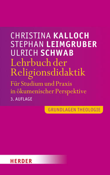 Die dritte, vollständig überarbeitete und aktualisierte Auflage dieses Standardwerkes trägt den Entwicklungen der Religionsdidaktik Rechnung und präsentiert alle Themen auf dem aktuellen Stand der Forschung. Das Buch empfiehlt sich für alle, die sich mit den Grundfragen des Religionsunterrichts beschäftigen wollen. Es bietet hierzu einen verständlichen Überblick zur Entwicklung der Religionsdidaktik in ökumenischer Perspektive, sowie eine Einführung in die gegenwärtige Diskussion um den Religionsunterricht im Kontext einer pluralen Gesellschaft.