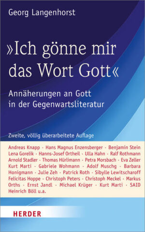 In der deutschsprachigen Gegenwartsliteratur lässt sich ein signifikanter Trend feststellen: Religion, Konfession und Gottesfrage werden zum literarischen Thema, mal direkt und zentral, mal als ein Themenstrang unter vielen. Bei den letzten drei TrägerInnen des Georg Büchner-Preises etwa spielt das Religiöse eine zentrale Rolle: Friedrich Christian Delius (2011), Felicitas Hoppe (2012), Sibylle Letwischaroff (2013). Georg Langenhorst stellte 2009 in der Erstauflage dieses Buches dieses Phänomen erstmals umfassend dar. Die Tendenz zum Religiösen hat sich in den letzten Jahren weiter verstärkt. In der aktualisierten, völlig überarbeiteten Neuauflage werden diese Entwicklungen bis in die Gegenwart aufgezeigt. So entsteht auf neuestem Stand ein Panorama, das die Rede von der "neuen Religiosität" differenzierend aber eindrücklich bestätigt.