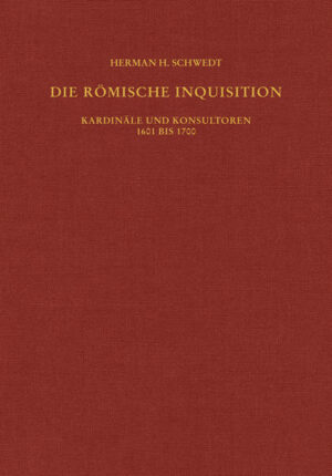 Dieser Band schließt sich an die Personenbeschreibung der Kardinäle und Konsultoren des Sanctum Officium für das 16. Jahrhundert an, die 2013 unter dem Titel „Die Anfänge der römischen Inquisition“ erschien. Er stellt rund 470 Personen vor, die als Mitglieder der Kardinalskongregation, als deren Beamte oder Berater im 17. Jahrhundert zum römischen Sanctum Officium gehörten. Unter ihnen findet man Söhne vornehmer Familien und namhafte Schriftsteller, aber auch unbekannte Gutachter und Schreiber, die hier nicht nach Rang oder Bedeutung vorgestellt werden, sondern in sachlicher alphabetischer Reihenfolge.